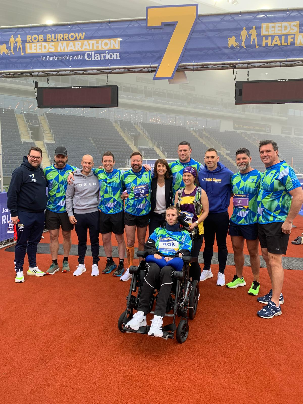 Leeds Marathon team photo